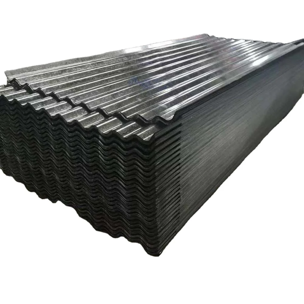 Clear Roofing Sheet Corrugated 0.12mm Thick Galvalume Steel Roofing Sheet Hot Dipped Galvanized Corrugated Metal Roofing Sheet