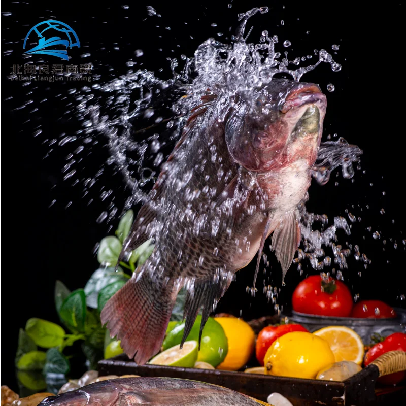 Рыба Тилапия цена за кг оптовая высококачественные морепродукты грубая замороженная Оригинальная Черная тилапия