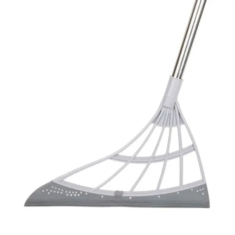 Multifunction Magic Broom Squeeze Silicone  Sweeper Floor Hair Sweeping mop Glass Scraper Multifunction Scraping Broom