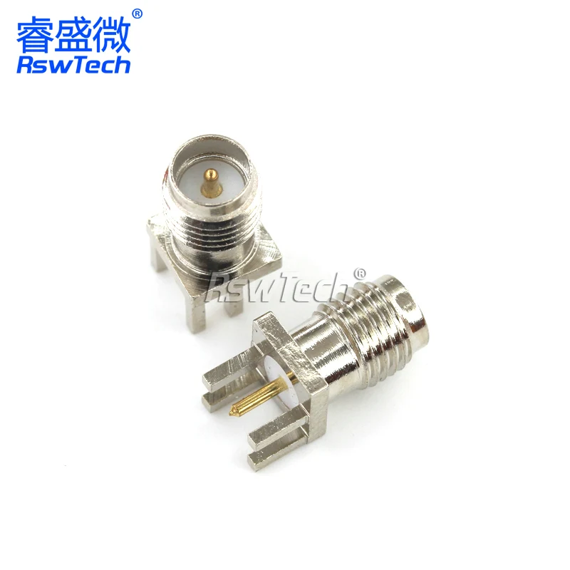 Coaxial Cable RF Coaxial Connectors Wifi 4G Antenna With SMA Brass Quick Sockets Metal Part Connector Antenna Connector Adapter