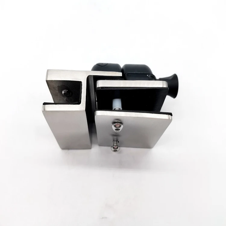 Swimming pool fence glass railing hardware stainless steel latch glass gate hinge