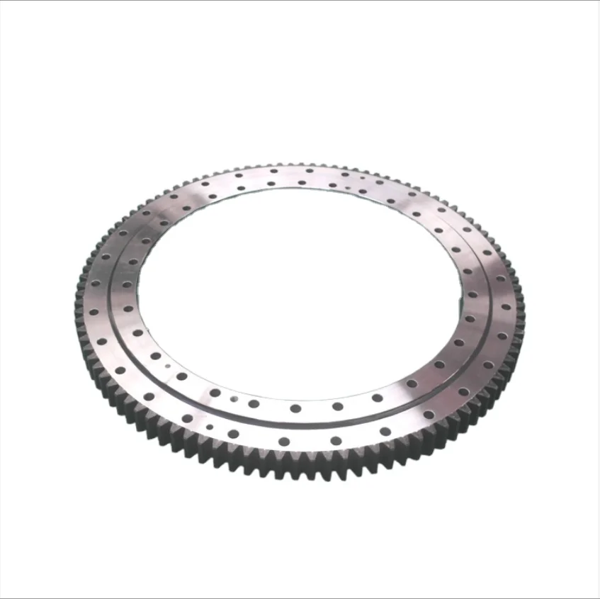 Series 02-Double Row Ball Slewing Bearing-External gear 	 stationary rotary gear