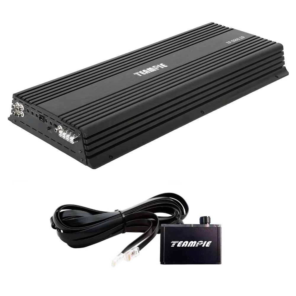 TP-5500.1D 5500 Watt RMS Mono Block Class D Amplifier  RMS High Power Small Chassis Amplification