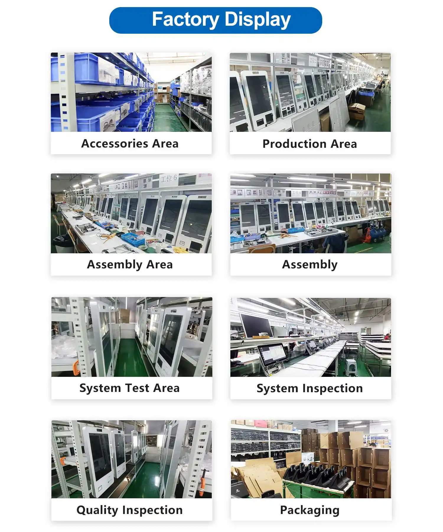 Hot Selling 32 Inch Self Service Order Payment Touch Screen Kiosk Self Ordering Payment Kiosk for Chain Store Restaurant