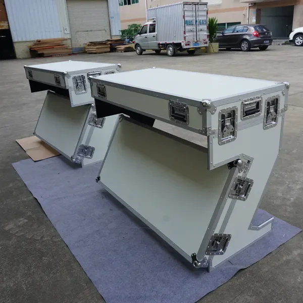 RK customized flight cases for DJ z table with good quality Stand DJ Table 1000 x 600 x 925mm