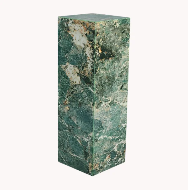 Художественный дизайн, Высококачественная мраморная Базовая колонна, Джазовый мрамор, Современная минималистская мраморная скульптура для украшения отеля, домашнего декора