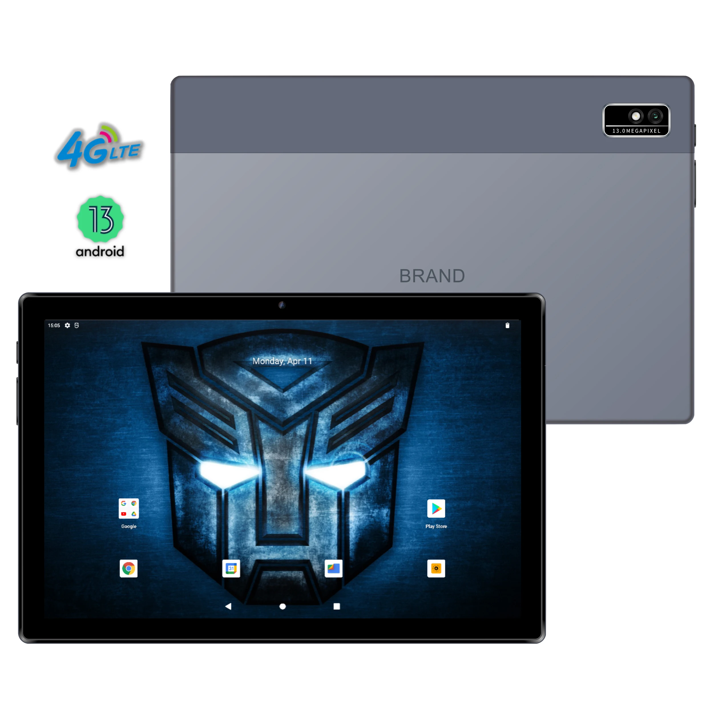 Android 13 Tablet 10 inch with wifi and 4G LTE, Octa-core 2GB RAM 32GB ROM 1280x800 IPS Screen