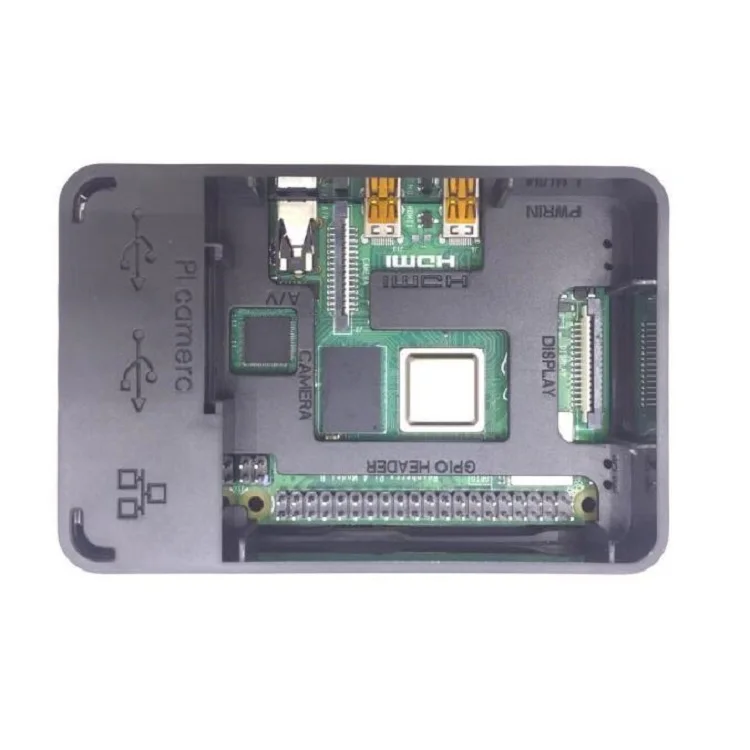  Новый стильный корпус для Raspberry pi 4 model B