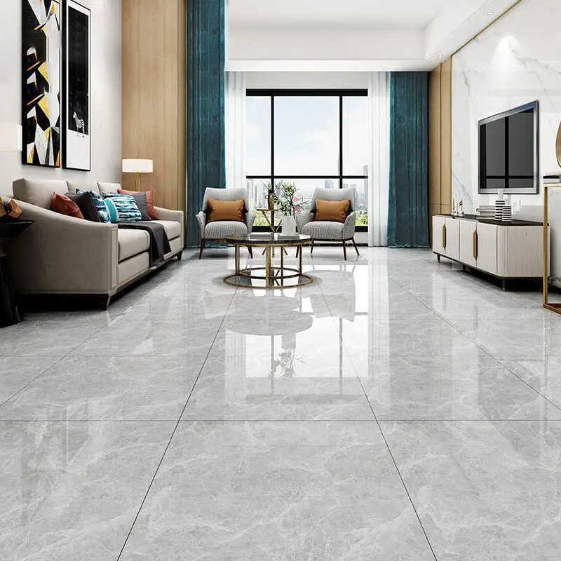 Hot Sale 60x60 Glossy Porcelain Marble Tile For Floor Polished Glazed Surface Porcelain Floor And Wall Tiles