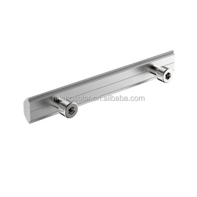 High Quality Wholesale Aluminium and Stainless Steel Solar Mounting Rail Connectors for Solar Mounting System