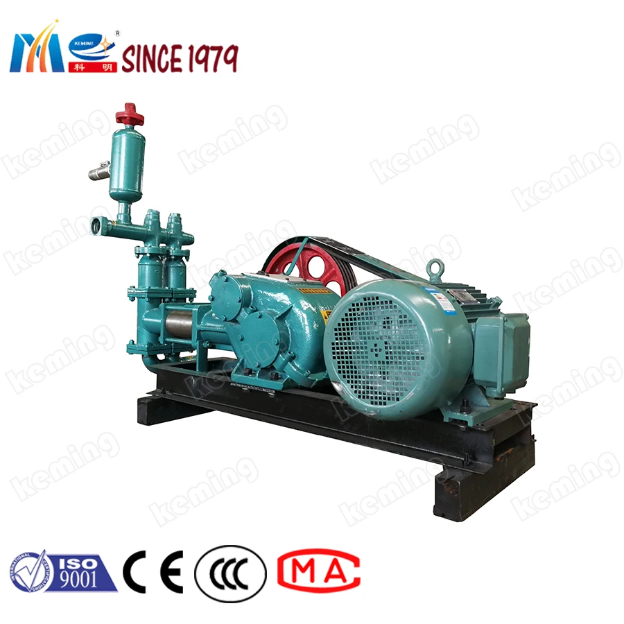 KBW piston mud pump electrical single cylinder pumping mud for drilling project