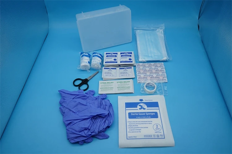 
Travel Camping Home Care Emergency Plastic First Aid Kit For Outdoor 