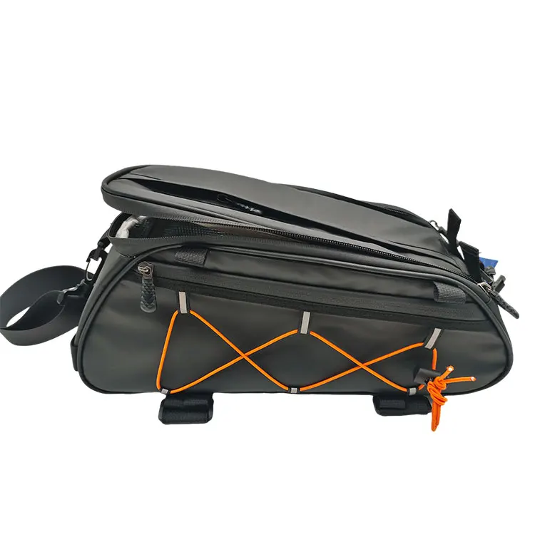 Factory Custom High-quality Waterproof bicycle Bags & Boxes cycling Bike Seat Cargo Trunk Bag Rear Carrier Bicycle Pannier Bag