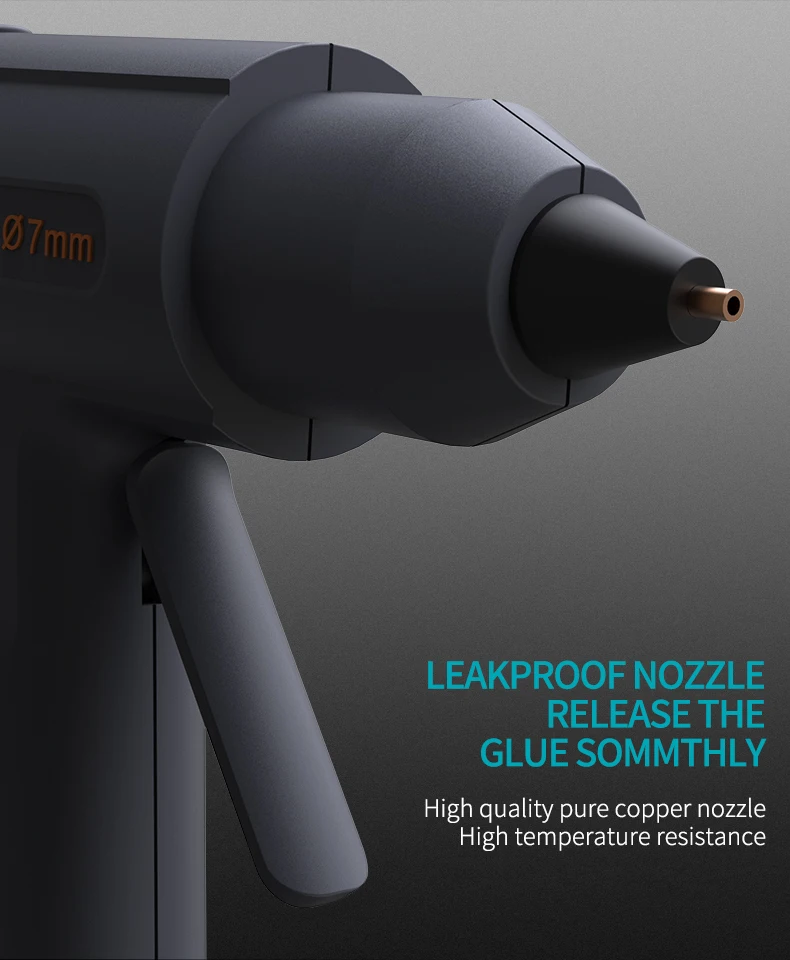JIMIHOME JM-G7036N Hot Melt Glue Gun Wireless Design Glue Gun Holder