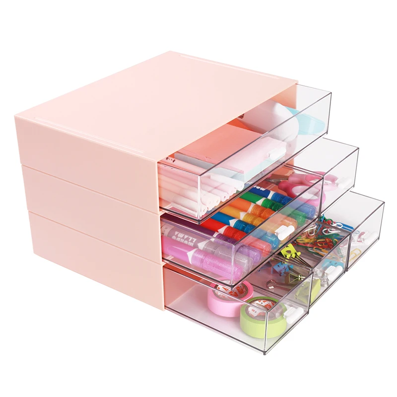 Comix Custom Legal Size 3 Layer Table Top Cabinet Office Accessories Compact Desk Organizer For Home and Study