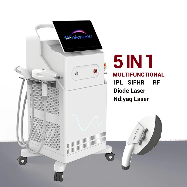 Winkonlaser 2023 New Arrival Ipl Machine For Wrinkle Removal Blood Removal Ipl Laser Hair Removal With Ipl Skin Rejuvenation