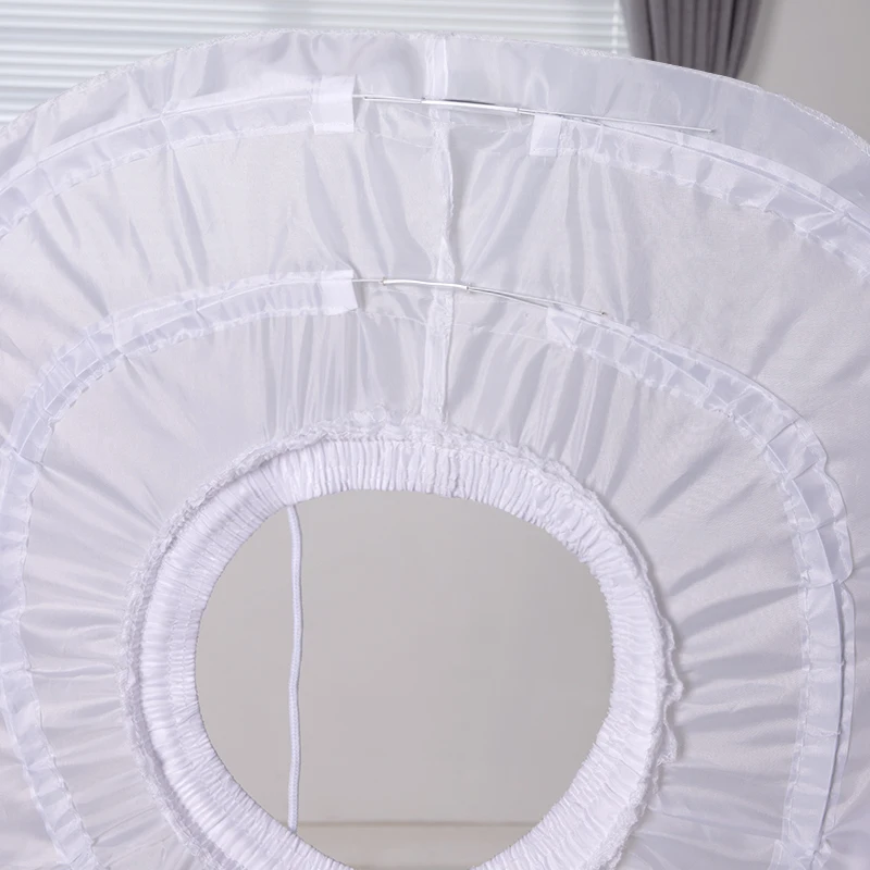 White Ball Gown Skirt Crinoline Adult Tutu Dress A-line Petticoat Slip Underskirt For Cosplay