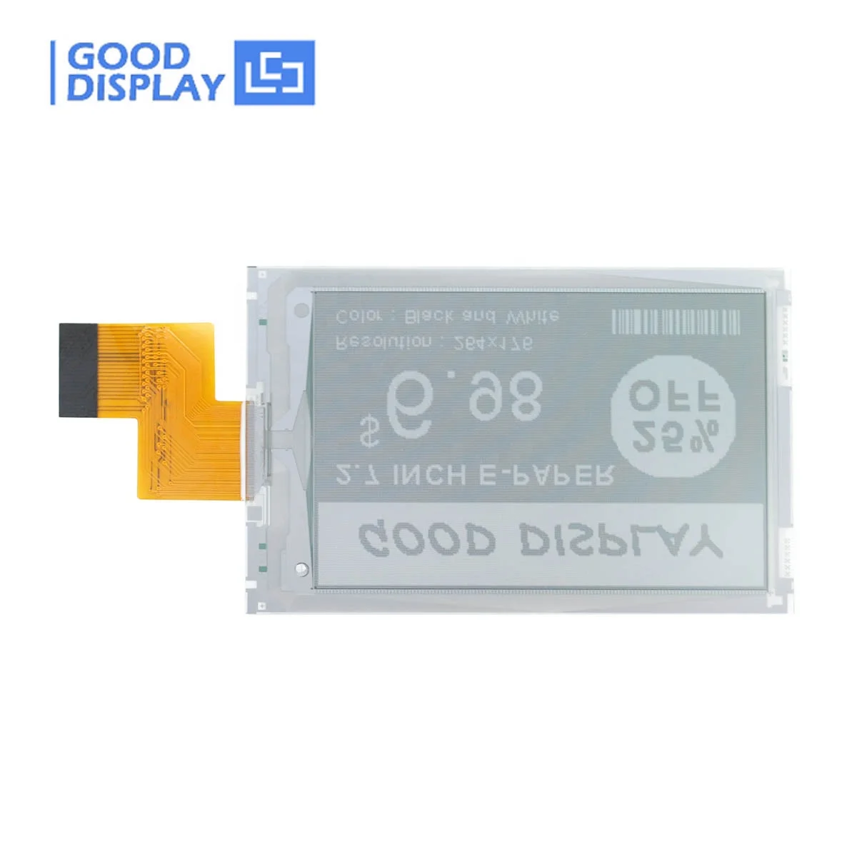 E ink 2.7 inch eink Panel 264x176 Electronic E-Paper Display