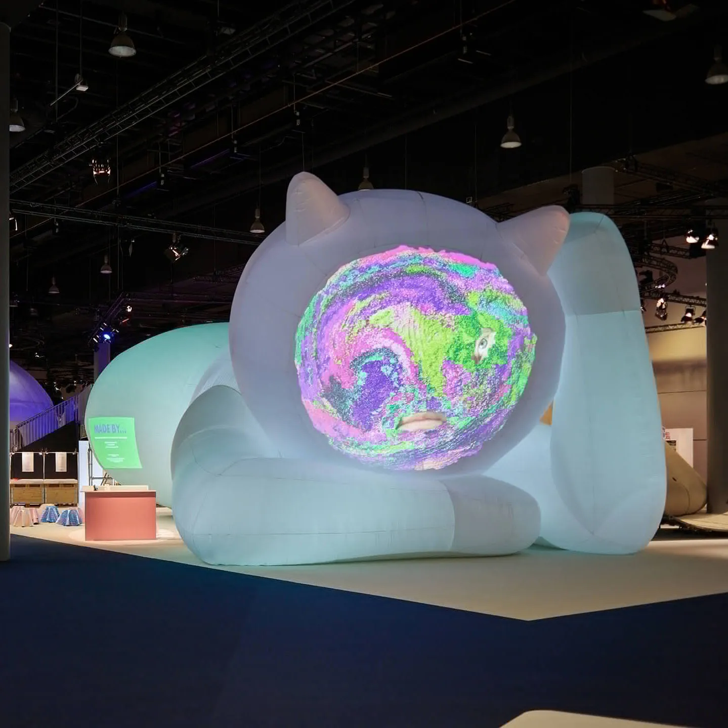 6m 20ft tall Giant Inflatable cartoon Panda,inflatable panda cartoon character,mascot costume inflatable for adult and kids