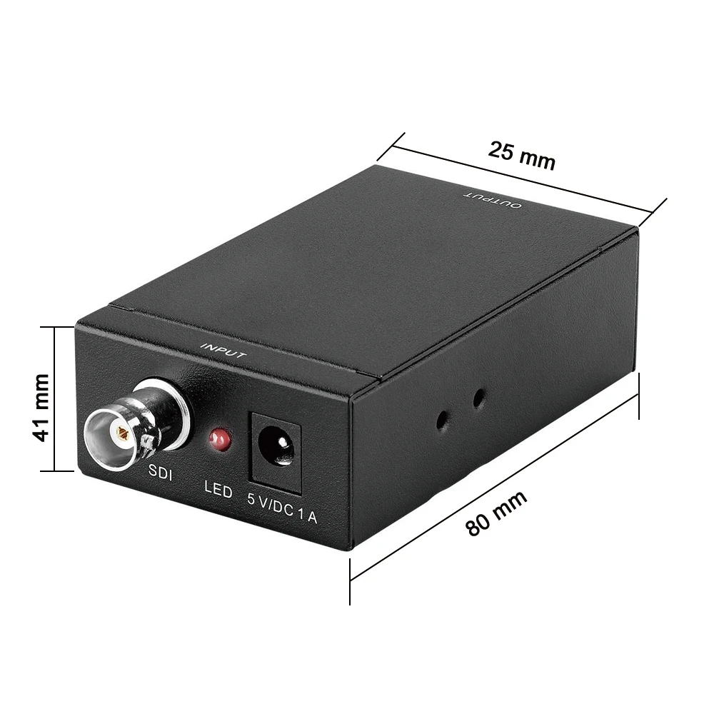 High quality SDI to HDMI Converter Adapter 1080P Support SD SDI HD 3G