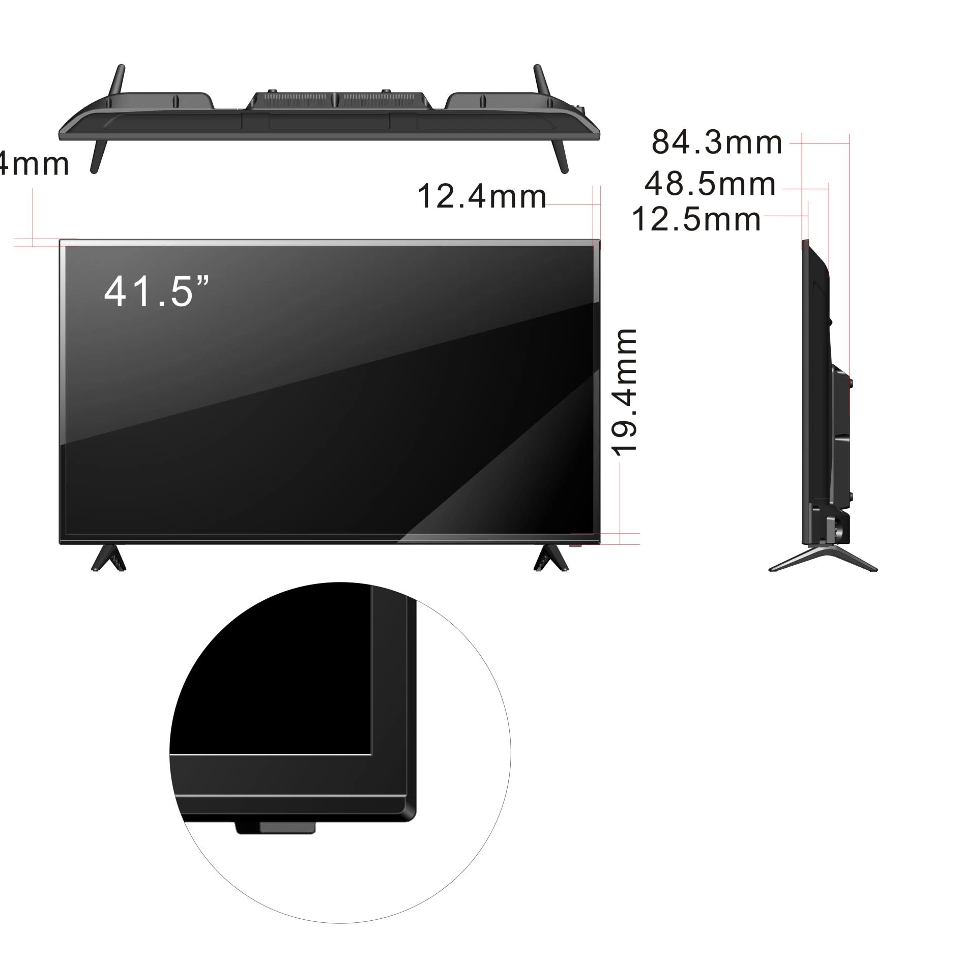 Светодиодный телевизор 42 дюйма Smart TV