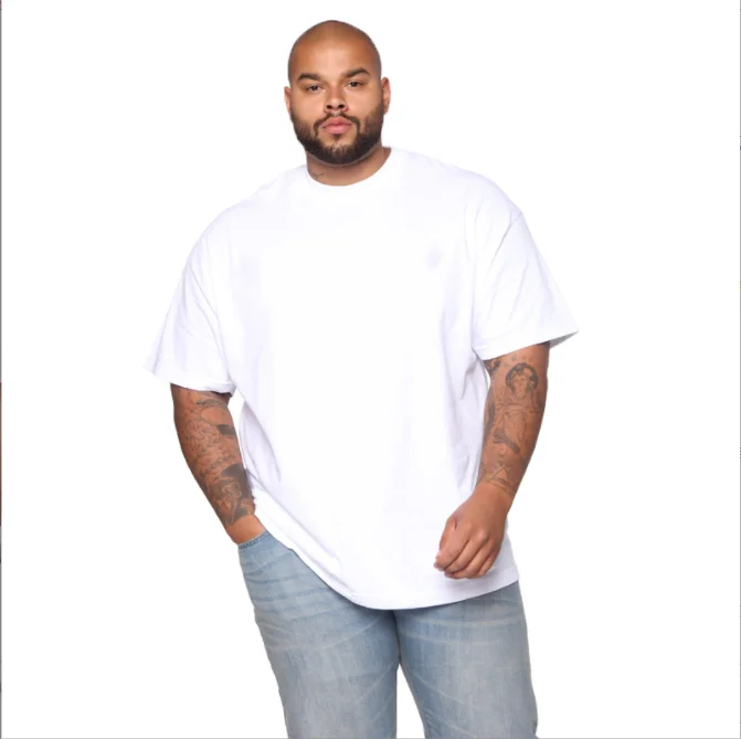 Custom Big Size Tshirts High Quality Big and Tall Tshirt Big and Tall Clothing Men 5xl T Shirts 7xl Mens T Shirt Blank Casual