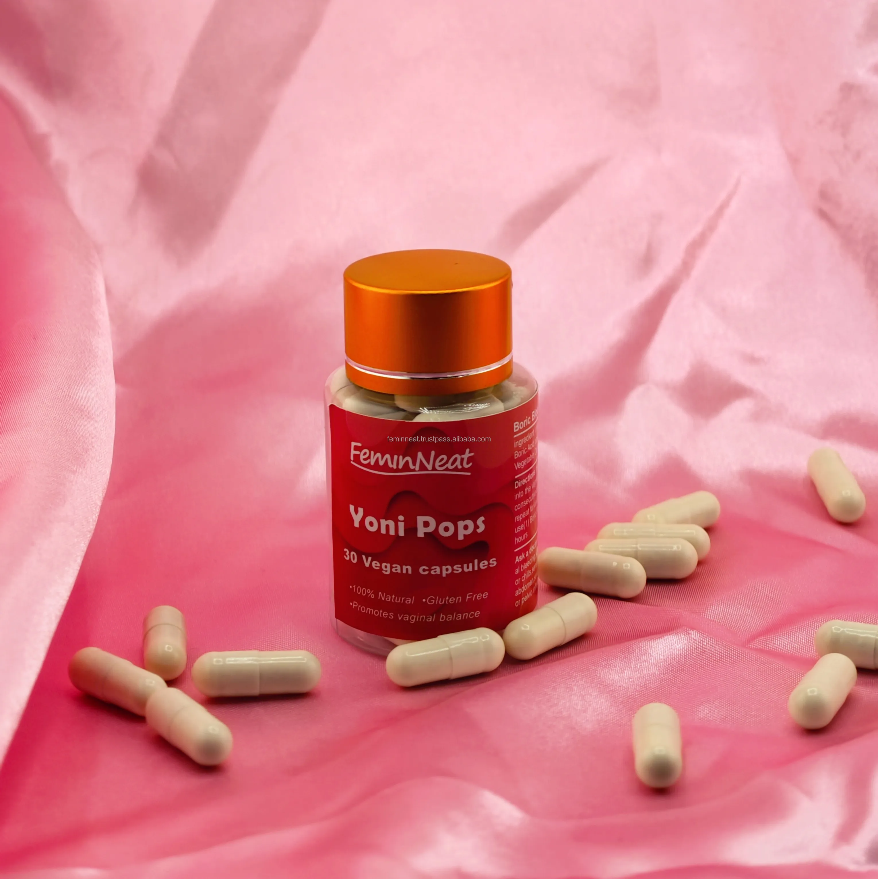 Feminine Vagina Pop Pills For Vaginal Dripping ODM Private Label Female Hygiene Products Yoni Probiotics Powder Capsule Organic