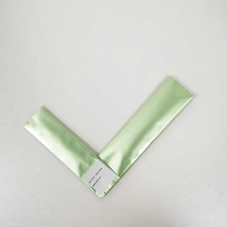 instant powder coffee packaging aluminum foil heat seal open top stick sachet mylar pouches