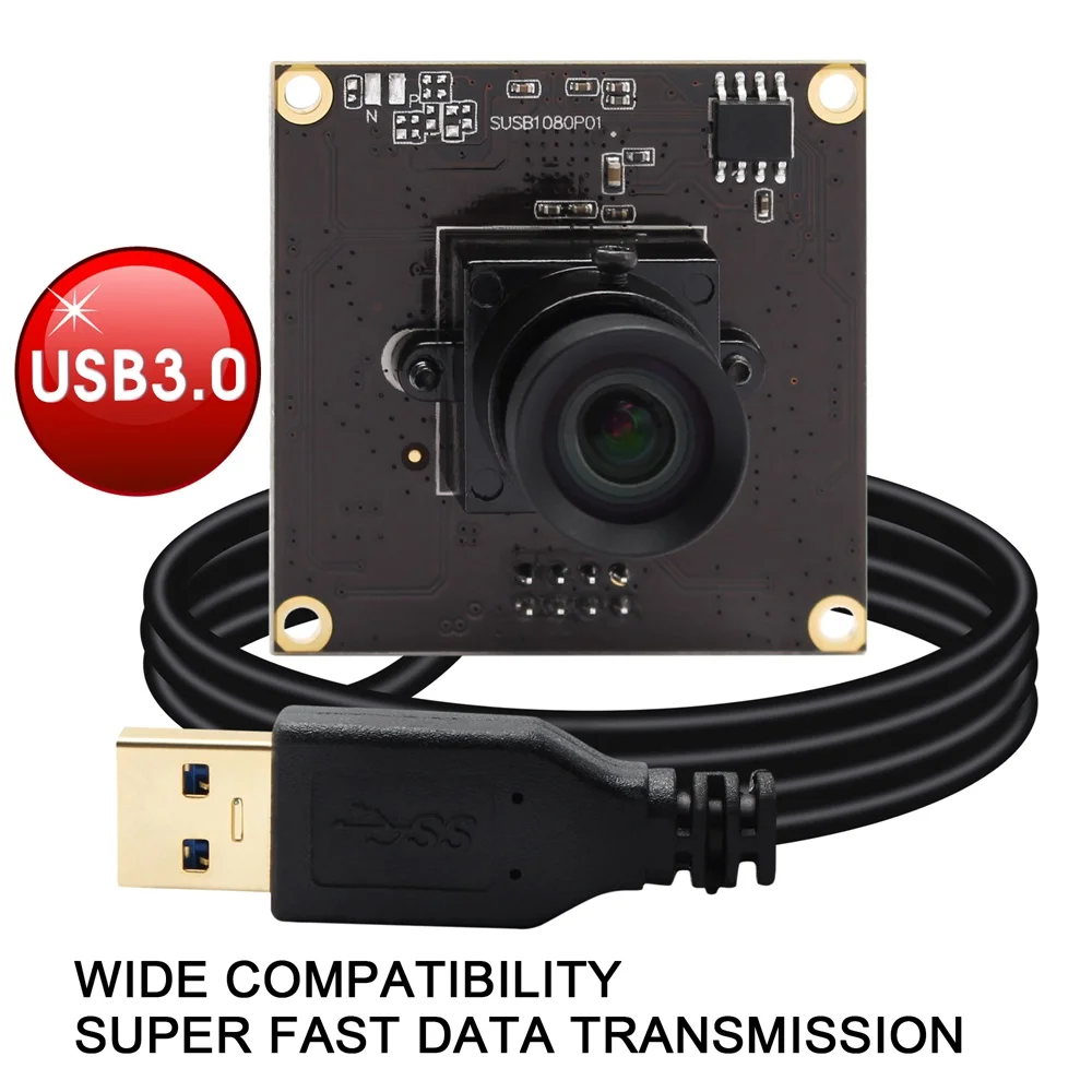 ELP Бесплатная драйвер USB3.0 веб-камеры 1080P 50fps IMX291 Цвет CMOS с разрешением Full HD модуль usb-камеры для Windows Linux Android