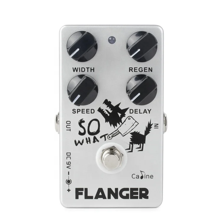 Caline CP-66 Classic Flanger Electric Guitar Effects Pedal