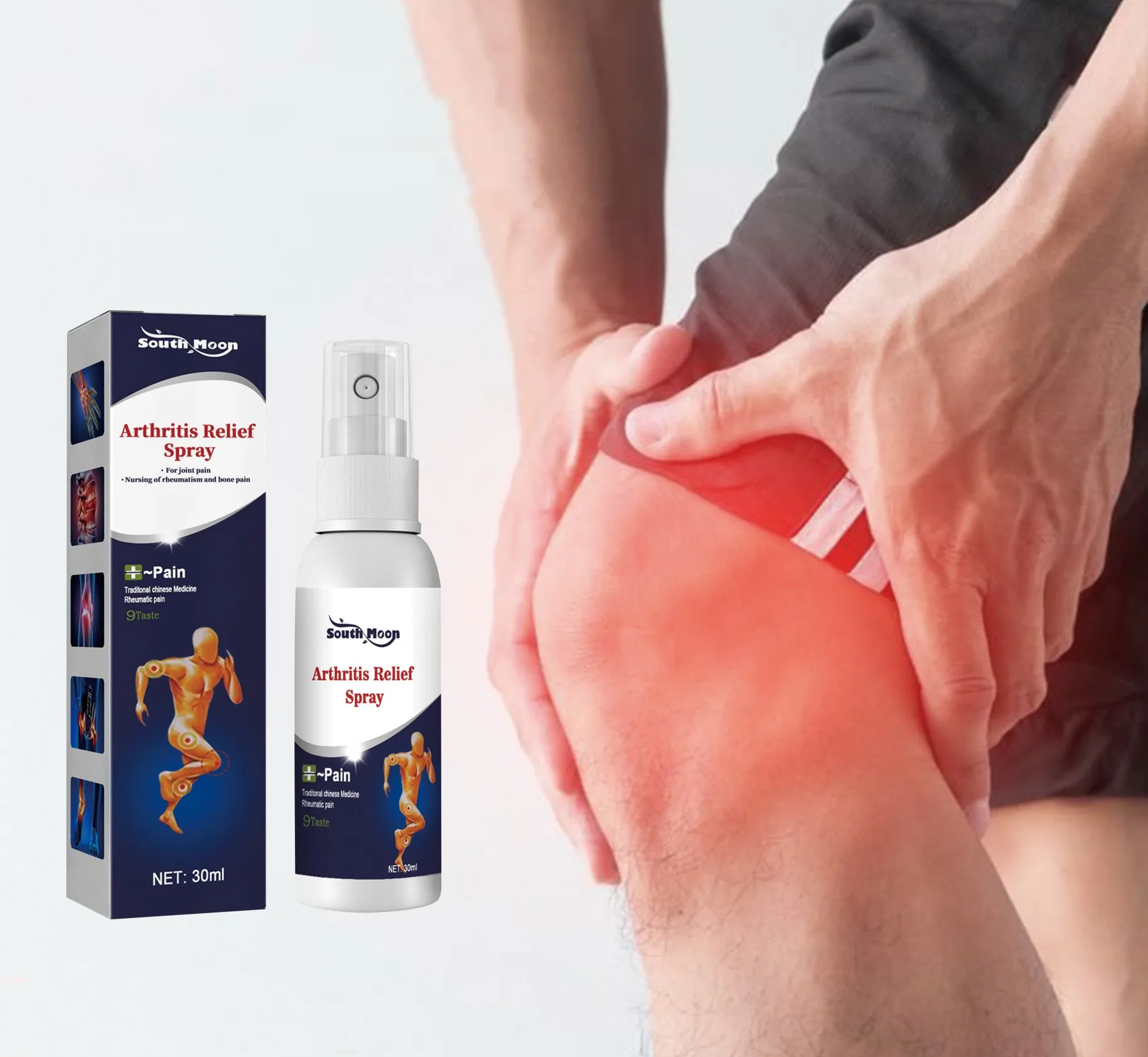 South Moon Health Care Wrist Knee Joint Pain Relief Herbal Spray