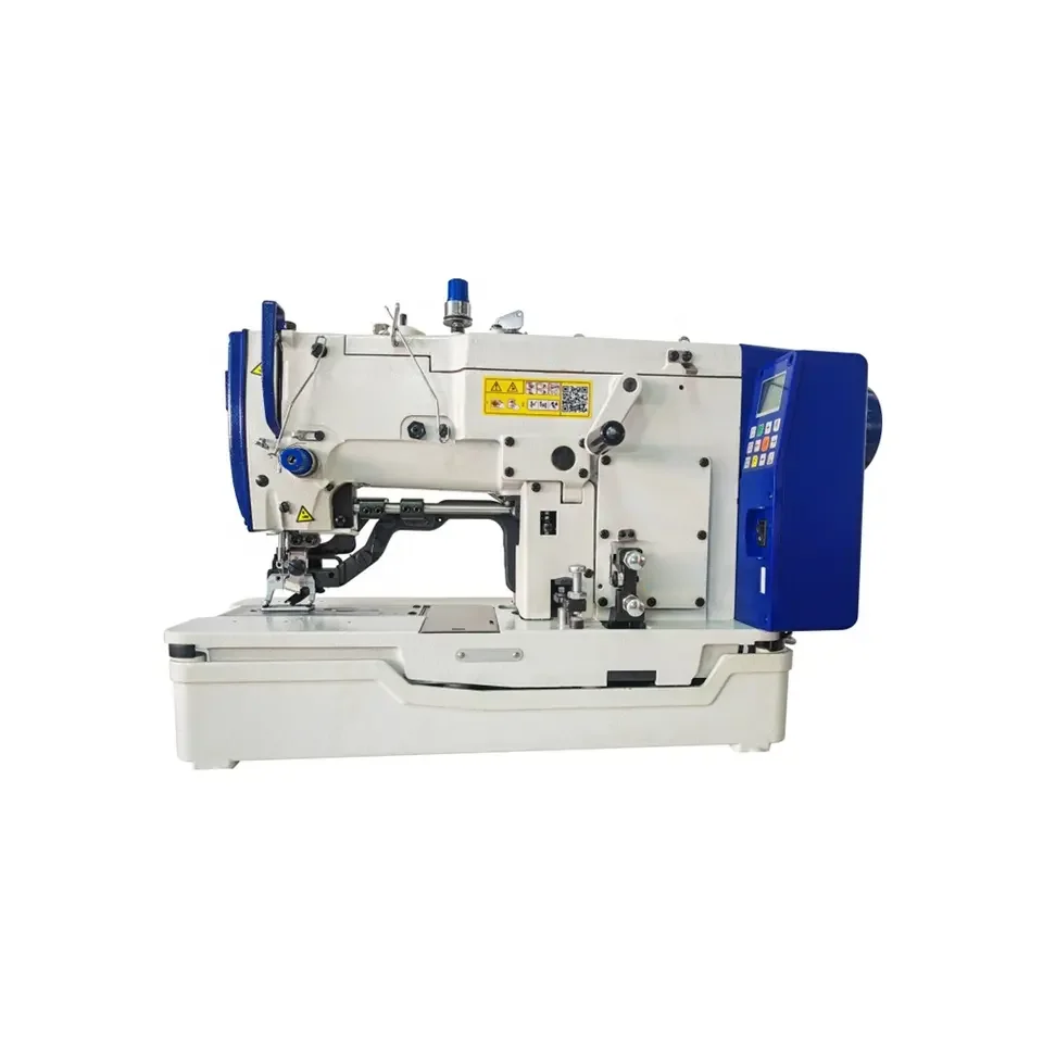 QK-781F High speed computer single direct drive straight button hole industrial sewing machine