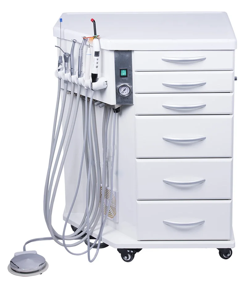Fashion Sale Hospital Potable Unit Scaler Compressor Mobile Full Set Dental Portable Dental Chair