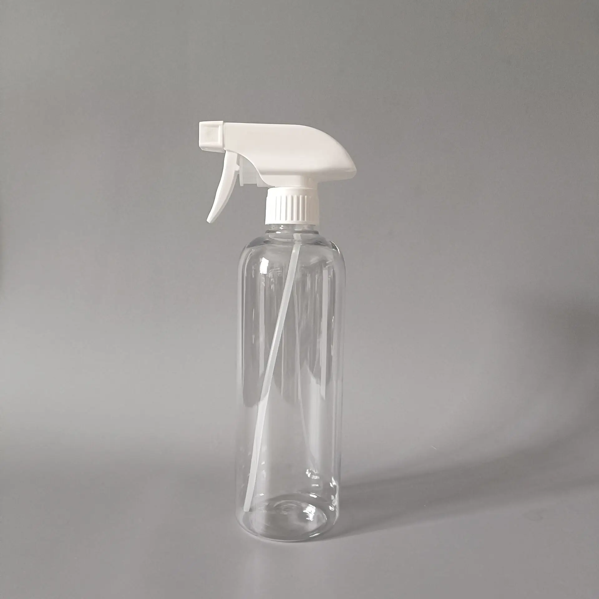 17oz plastic transparent Empty spray wax wheel cleaner tyre milk wash wax interior protect clean car detailing spray Bottle