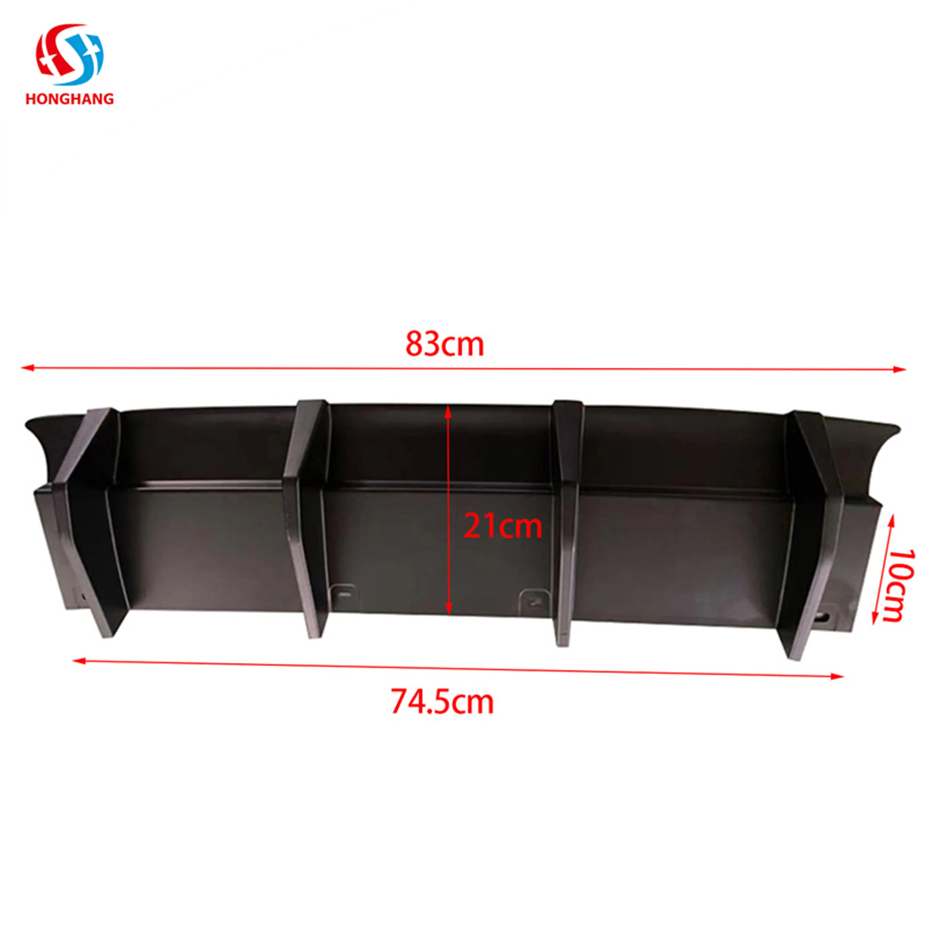 Chaoshenghang Custom Cheap Glossy Black Carbon Fiber Colour Rear Bumper Diffuser Lip For Dodge Challenger accessories 2015-2020