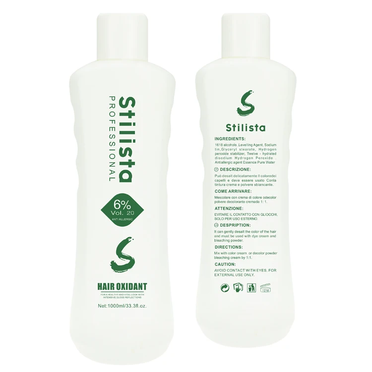 Wholesale Price 10,20,30,40 Volume (3%,6%,9%,12%) Salon Permanent Hair Oxygen Cream