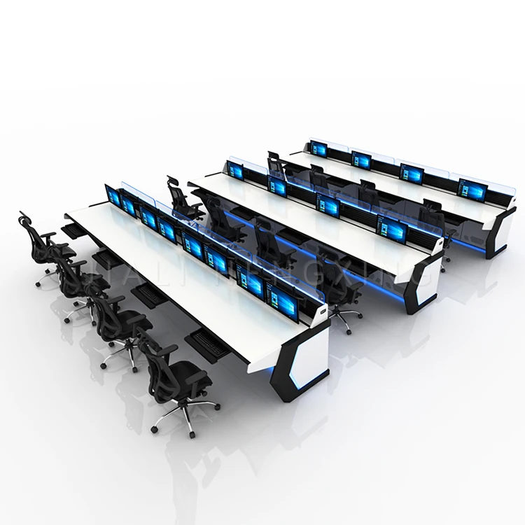 China Professional Control Room Equipment Desk Office Furniture Control Room Console