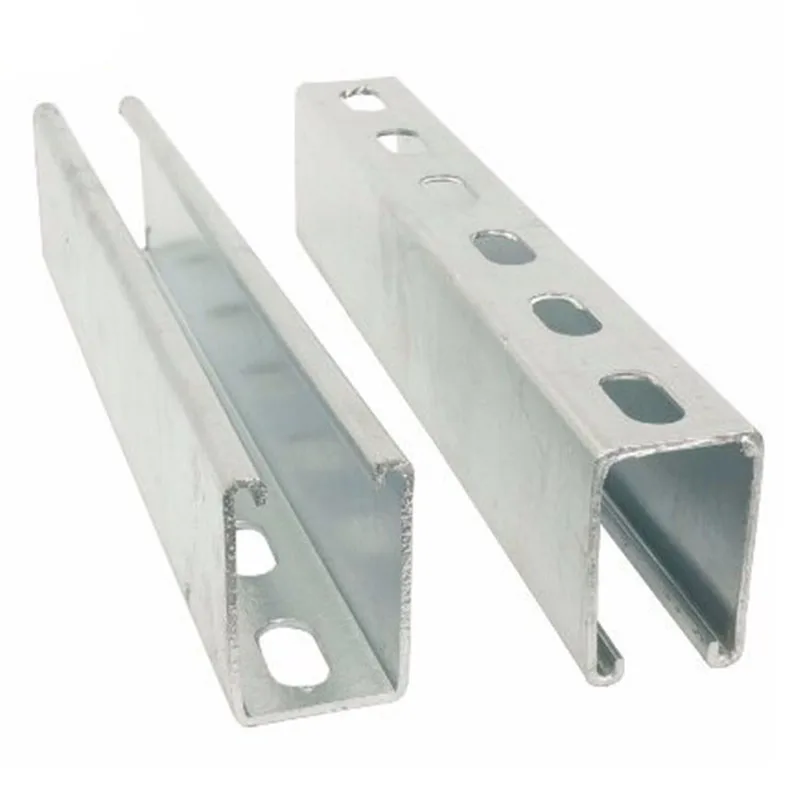 Professional Pre Galvanized C Channel Solar Mounting Structure Solar Mounting System GI Steel C Channel Steel Profiles