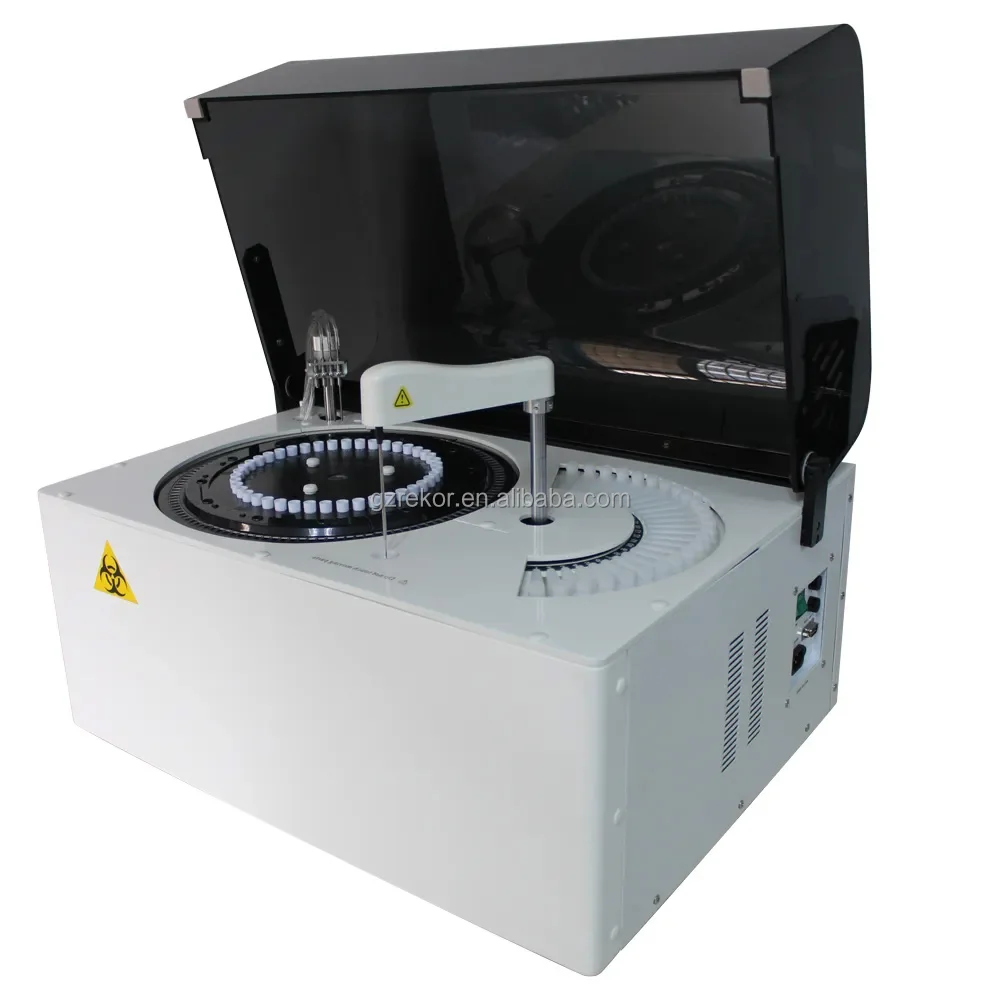 Fully automatic dry biochemistry analyzer blood test biochmical analysis system machine price for clinic