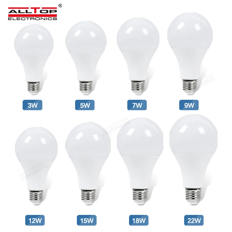 ALLTOP Emergency 3watt 5watt 7watt 9watt 12watt 15watt 18watt 22watt E27 LED Lamps Bulb
