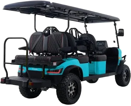 2024 Multifunctional 6 Person Electric Sightseeing Golf Cart Lifted Golf Carts With Speaker and Indepandent