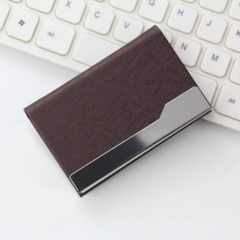 Factory direct Selling Metal Blocking RFID Credit Card Holder Name Card Case With Multi-colors