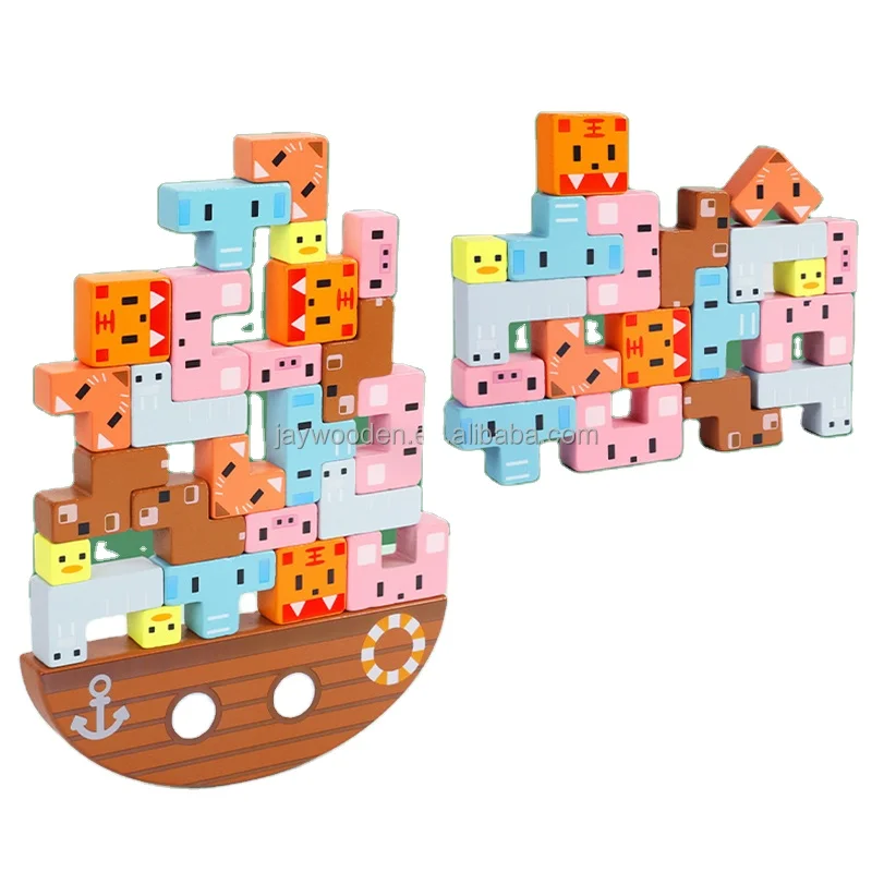 Customizable  Building Block Sets in Various Styles and Colors with Different Stack Heights According to Requirements
