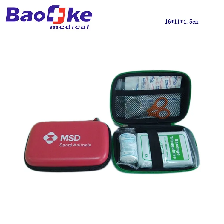 First Aid Kit EVA Case, Hard Shell Survival Set, Girls&Students&Kids Medical Care Pouch, Mini IFAK, Promotional Gift&Premium