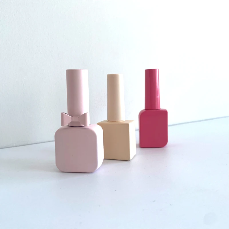 Nail Bottles Clear Brush For Gel Polish Bottle Glass Nail Polish Bottle