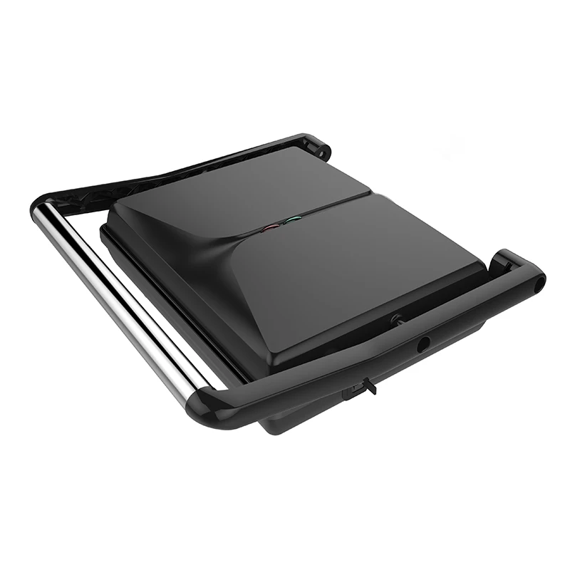 Электрическая сковорода с антипригарным покрытием для барбекю и гриля с ручкой, 2000 Вт