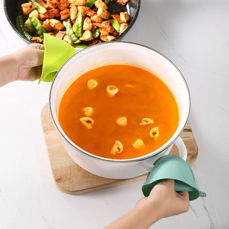 Food Grade Silicone Oven Hand Clip Kitchen Gadget High Temperature Resistance Silicone Oven Hand Clip
