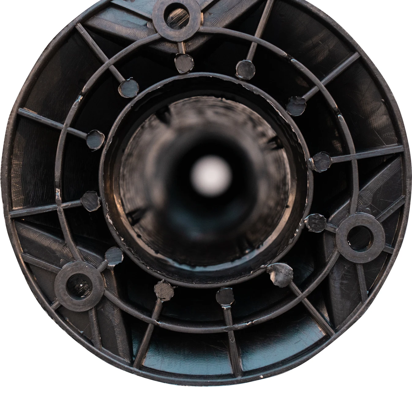 Wholesale 75CM High Quality Flexible Traffic Safety Black PU Warning Post