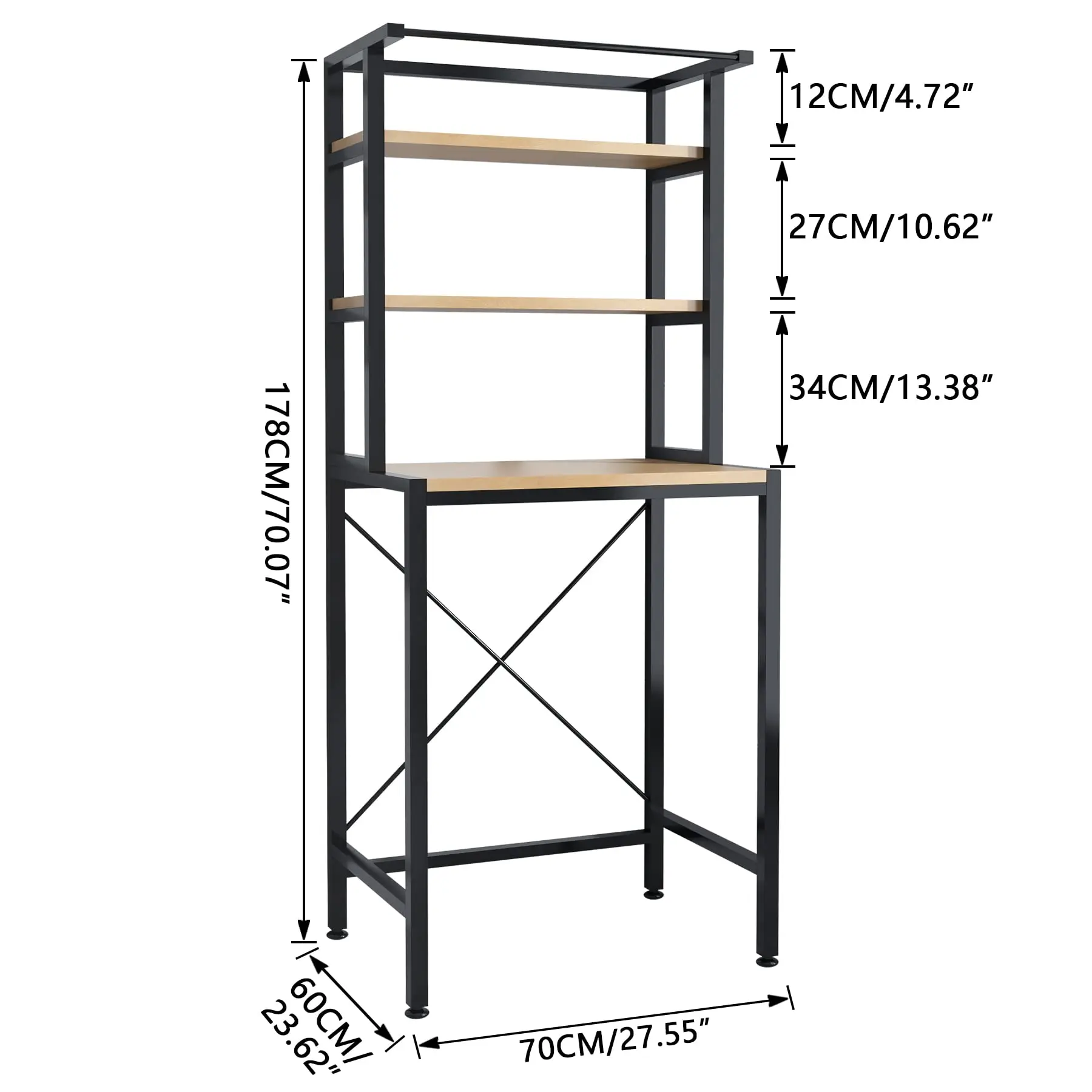 Storage Cabinet for Laundry Rack Bookshelf with Wheels Bookshelf display Space saving Decorate Wall Shelf Used Living Room