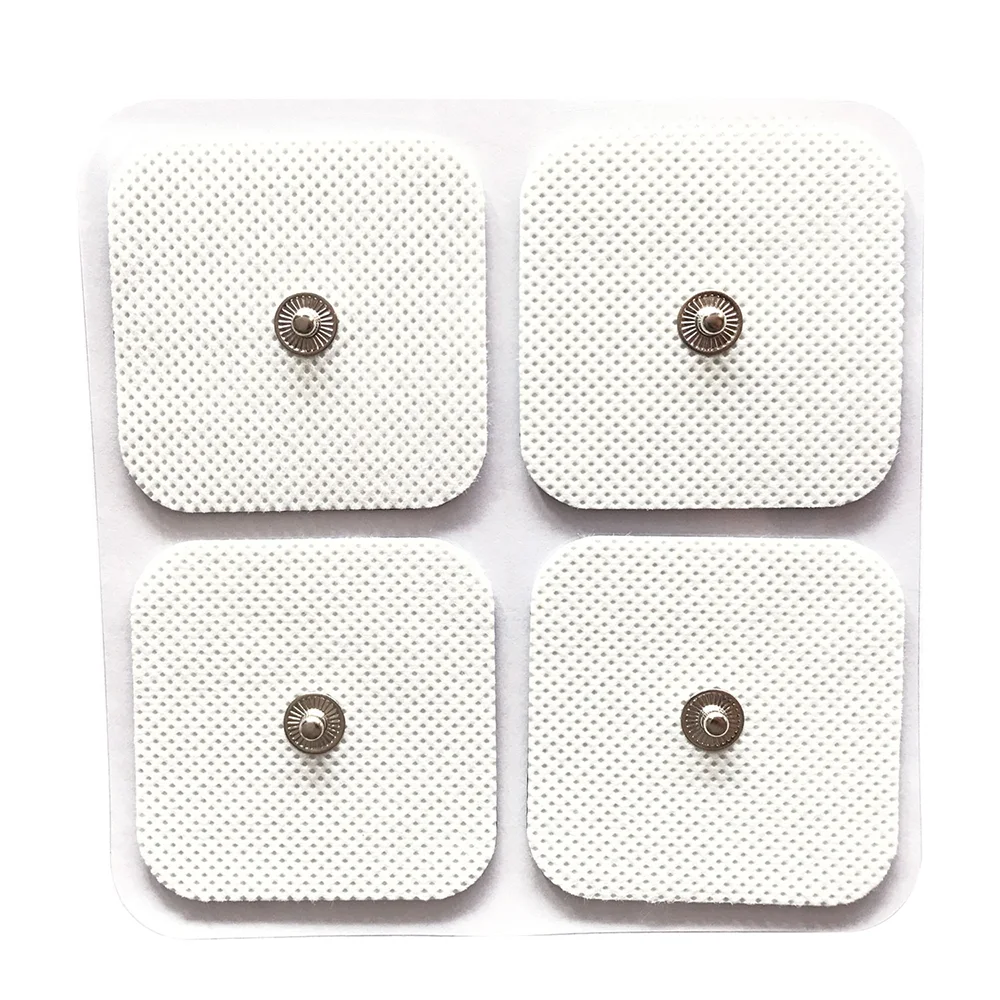 
CE Certificate Massage Therapy Conductive Gel Pads Tens Snap Electrode Pads 